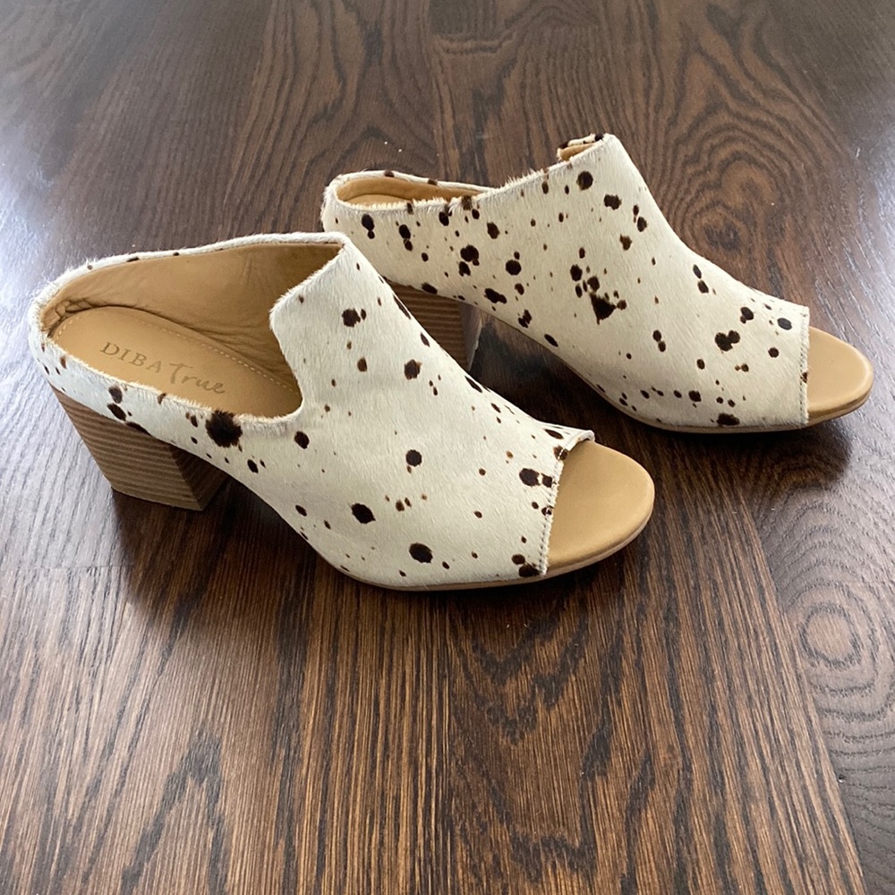 Diba True Women’s Size 8 Pony Hair Mule